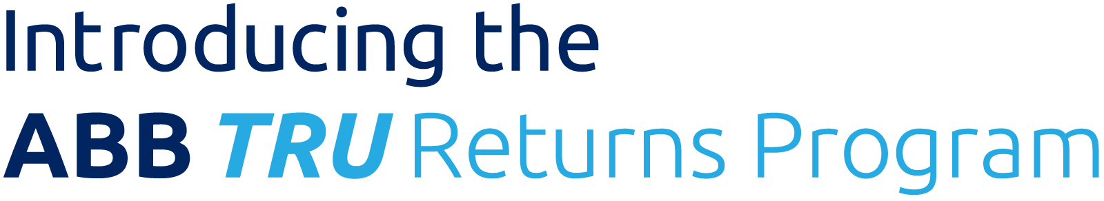 ABB Tru Returns Program